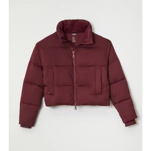 NEW WITH TAGS GIRLFRIEND COLLECTIVE CROPPED PUFFY JACKET